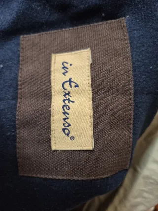 Anorak gris y marron