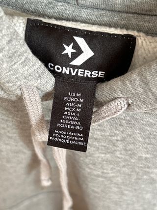 Sudadera Converse Gris