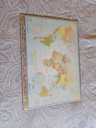 Protector Escritorio Mapa Mundi