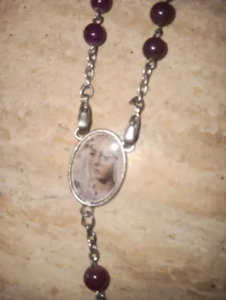 Rosario con imágenes, 53 cm