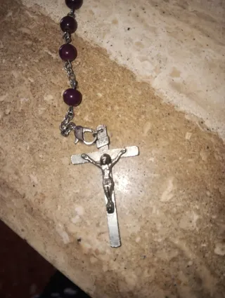 Rosario con imágenes, 53 cm