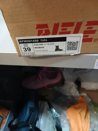 Botines mujer Rifle negros talla 39