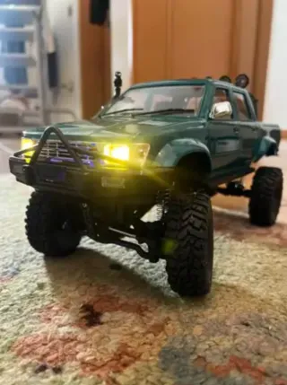 RC Crawler todoterreno verde