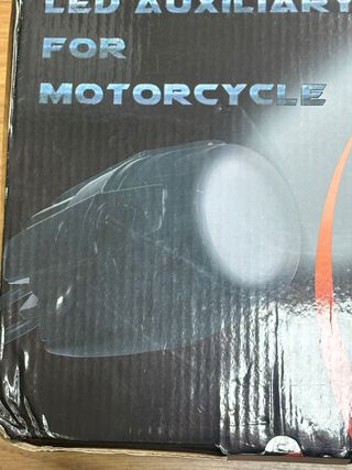 Faros auxiliares LED moto