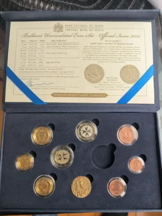 Malta 2013 Euro Set BU + Token @