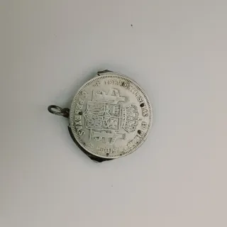 Navaja multiusos moneda Amadeo I Rey 1871