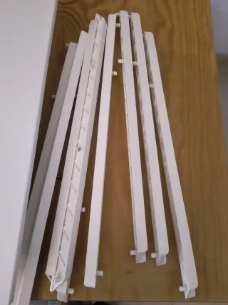 6 ripiani e pezzi Ikea Trofast