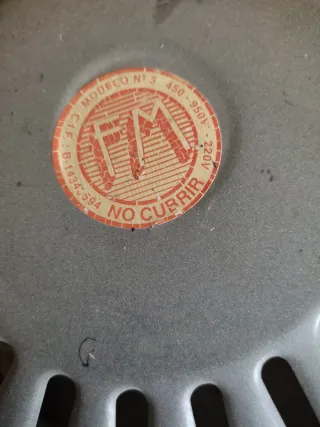 Brasero eléctrico de mesa