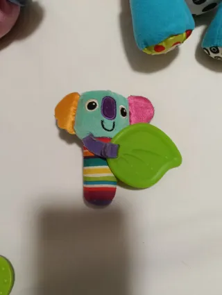 Pack 5 peluches bebé