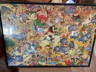 Puzzle Asterix y Obelix 1000 piezas + Marco
