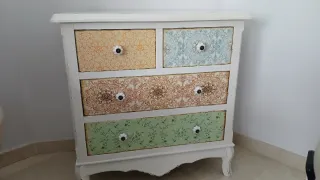 Aparador vintage multicolor