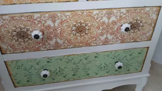 Aparador vintage multicolor