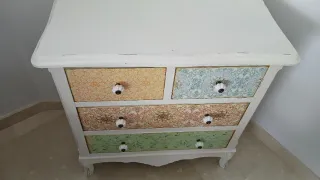 Aparador vintage multicolor