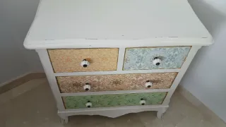 Aparador vintage multicolor