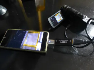 Kit para convertir el móvil/tablet en un monitor