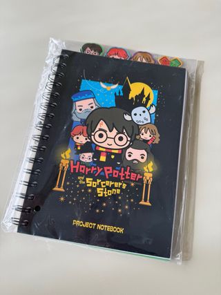 Libreta Harry Potter con separadores