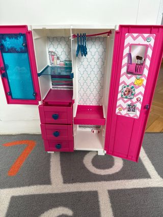 Armario Nancy Rosa con Cajones