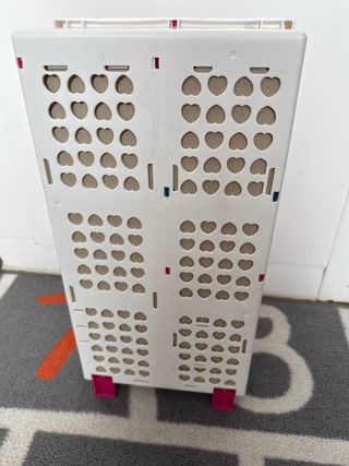 Armario Nancy Rosa con Cajones