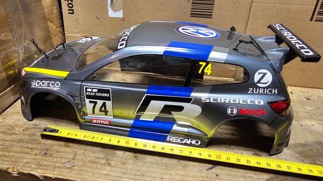 Carrocería Tamiya VW Scirocco R 74
