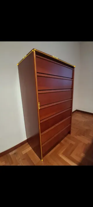 Mueble habitación matrimonio de madera