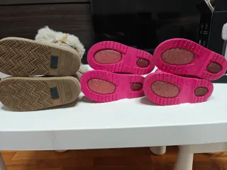 Botas de agua Igor niña rosas glitter