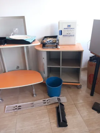 Estantería  Oficina Gris