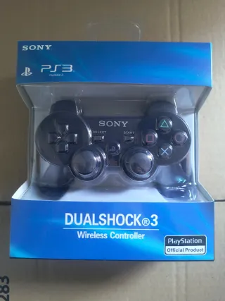 PS3 Mando negro Nuevo