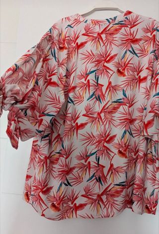Blusa Janina Floral oCamisa cuadros Okay