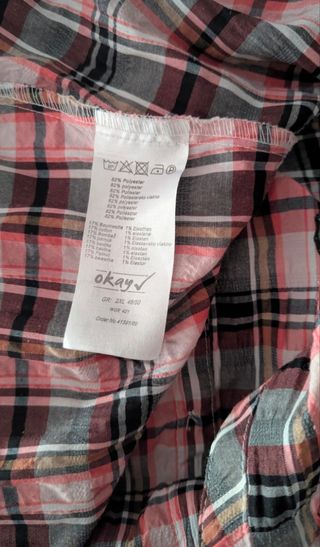 Blusa Janina Floral oCamisa cuadros Okay