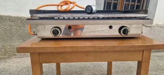 Plancha de gas propano