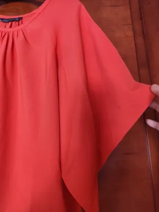 Blusa Zara Naranja