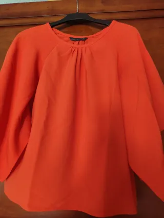 Blusa Zara Naranja