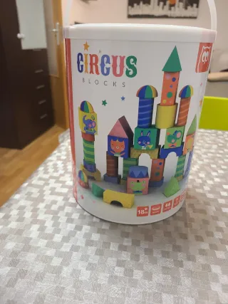 Juego de bloques de madera Circus Blocks