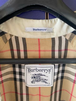 Gabardina Burberrys Clásica Mujer Beige