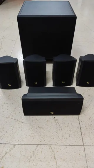 Altavoces Home Cinema Infinity Minuette MPS Negros