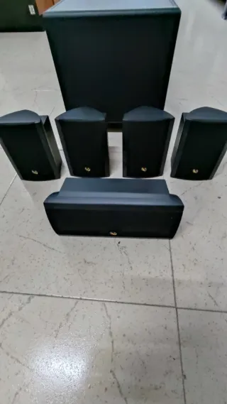 Altavoces Home Cinema Infinity Minuette MPS Negros