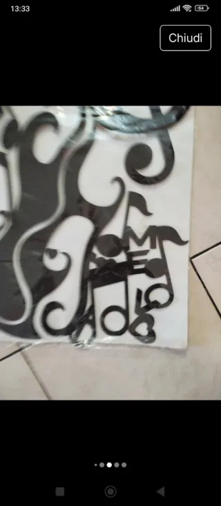 Sticker Murale Musicale Love Music