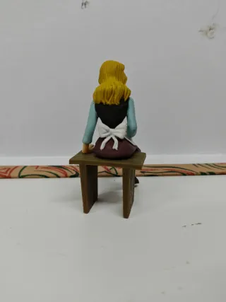 Figura Cenicienta Sentada Zapato Cristal Bullyland