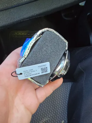 Reloj Fredric Dual Time - Estilo Deportivo