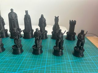 Ajedrez Templario Negro