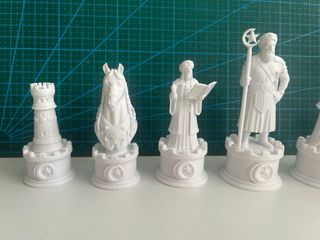 Ajedrez Templario Negro