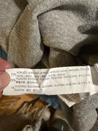 Maglione Bershka grigio e bianco