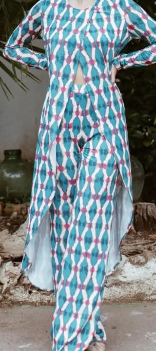 Conjunto talla única mujer estampado