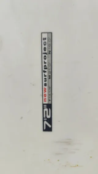 Tabla surf 7'2 NSP evo
