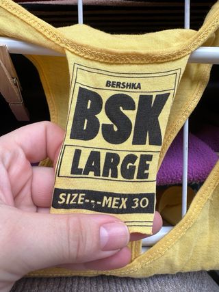 Camiseta tirantes Bershka