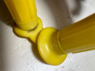 Puños para bicicleta amarillos BMX