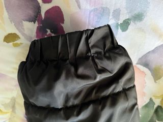 Cazadora acolchada negra