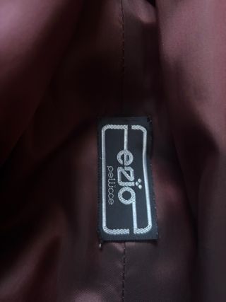 pelliccia vintage marrone