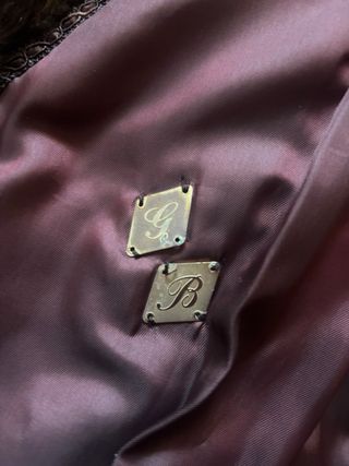 pelliccia vintage marrone