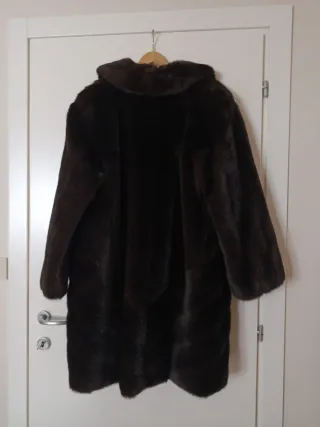 Ecopelliccia marrone